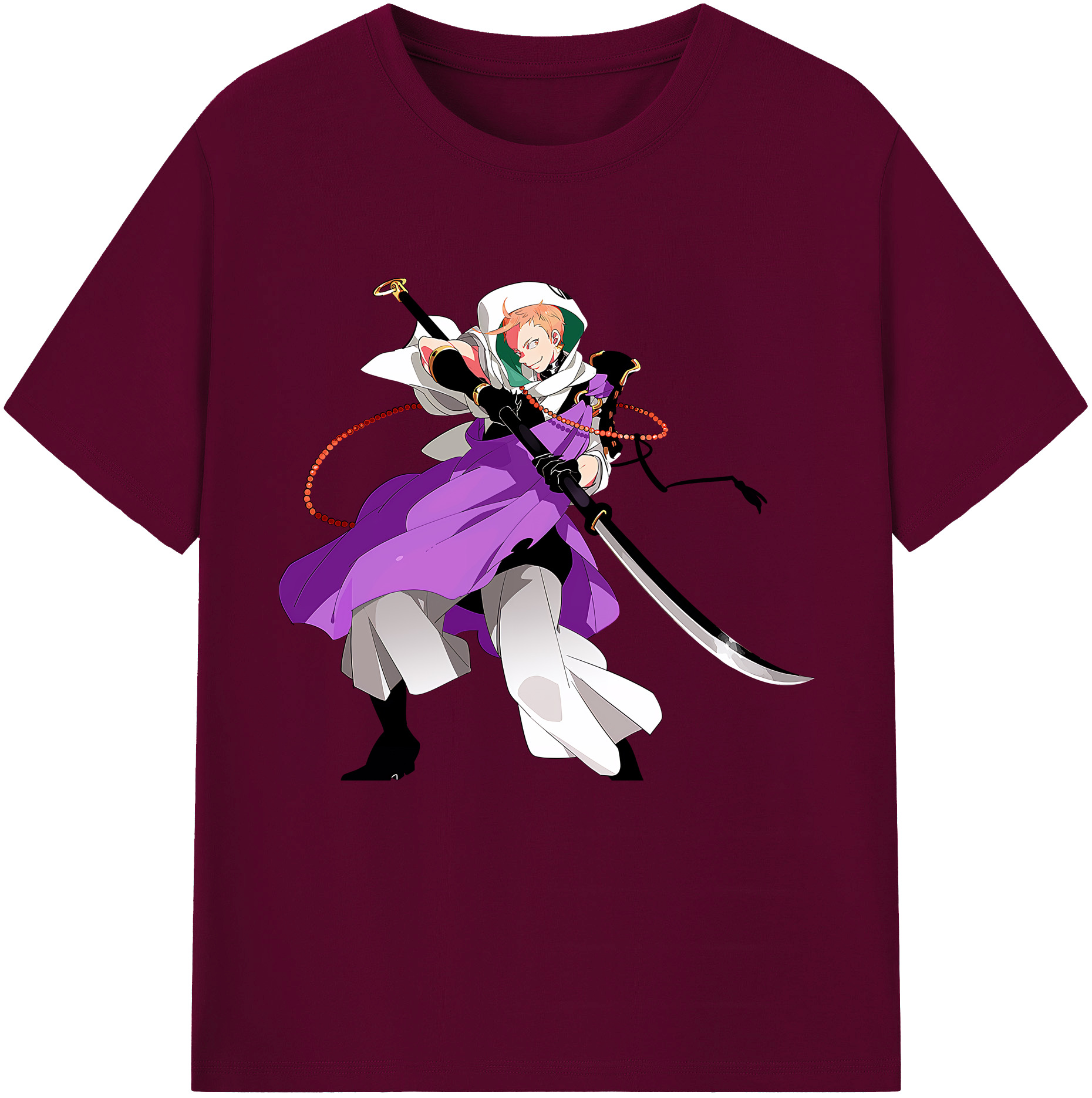 （画像用） 刀剣乱舞 Touken Ranbu レディースカジュアルプリントTシャツ（綿100％）